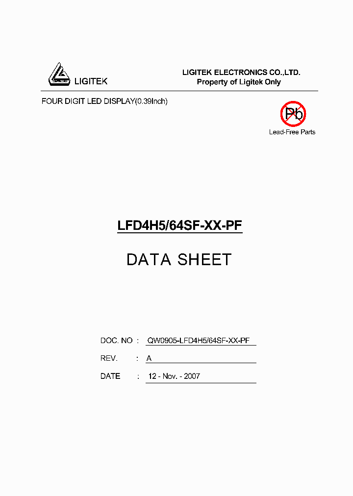 LFD4H5-64SF-XX-PF_5049729.PDF Datasheet