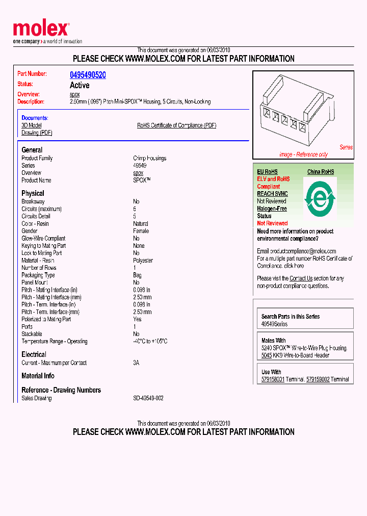 0495490520_5050913.PDF Datasheet