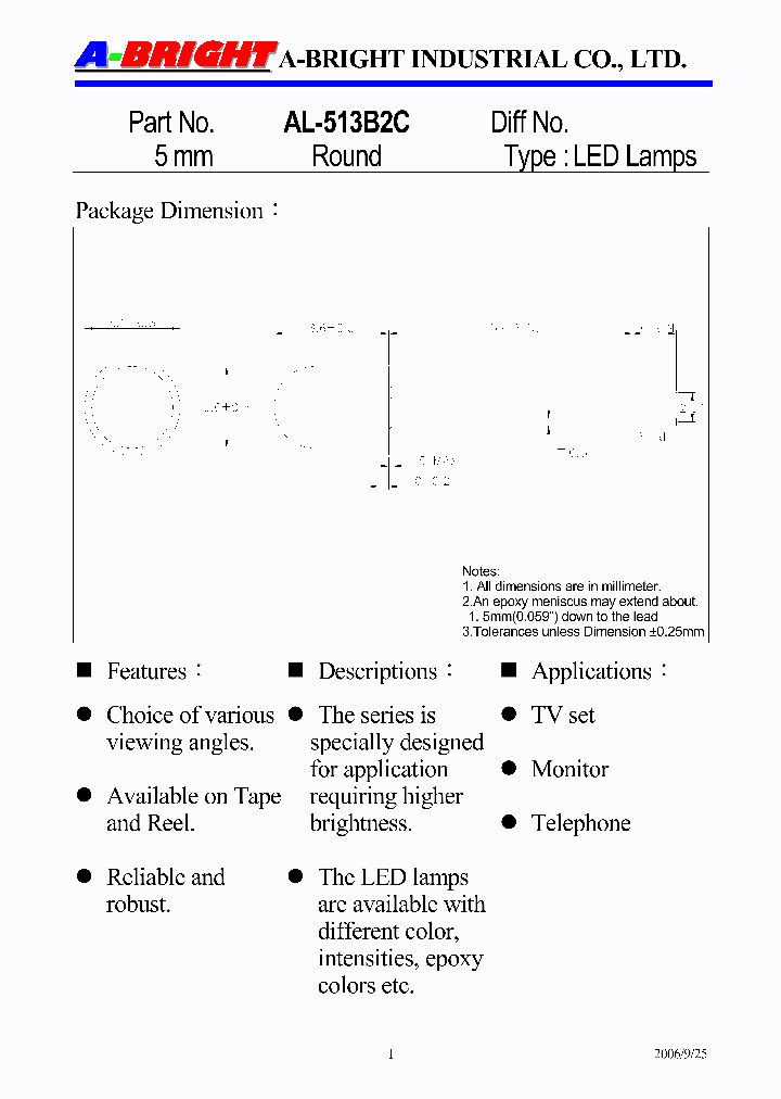 AL-513B2C06_5051438.PDF Datasheet