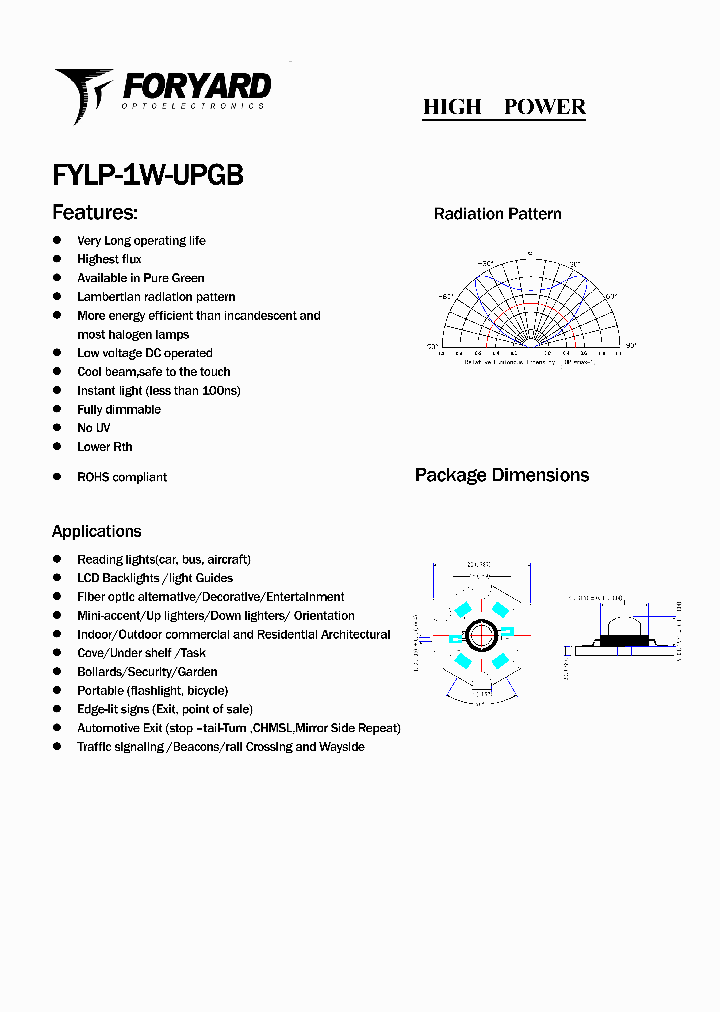 FYLP-1W-UPGB_5053297.PDF Datasheet