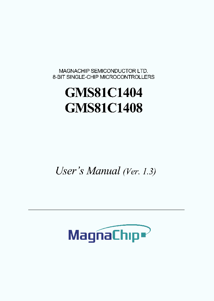 GMS81C1408E-HG_5056842.PDF Datasheet