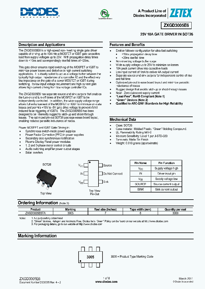 ZXGD3005E6_5057868.PDF Datasheet