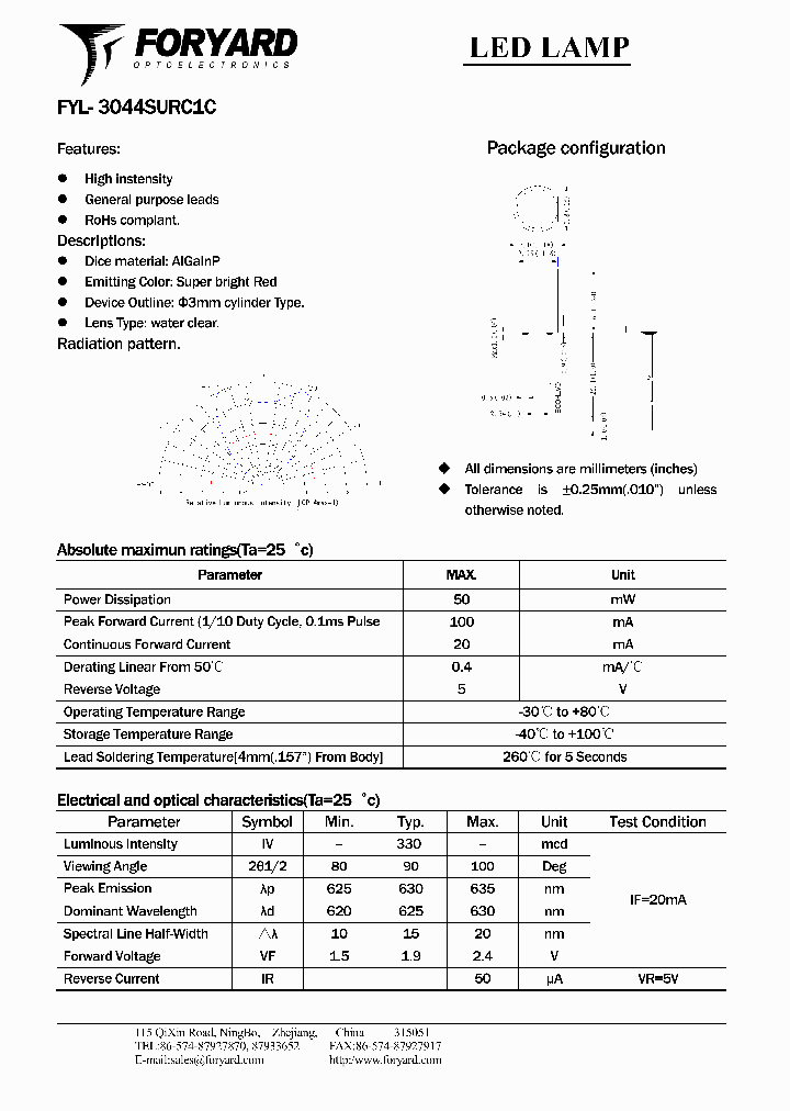 FYL-3044SURC1C_5063168.PDF Datasheet