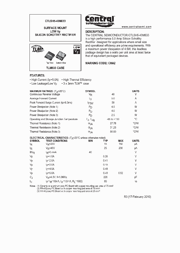 CTLSH5-40M83310_5066623.PDF Datasheet