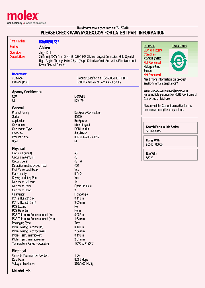 85009-0737_5066678.PDF Datasheet