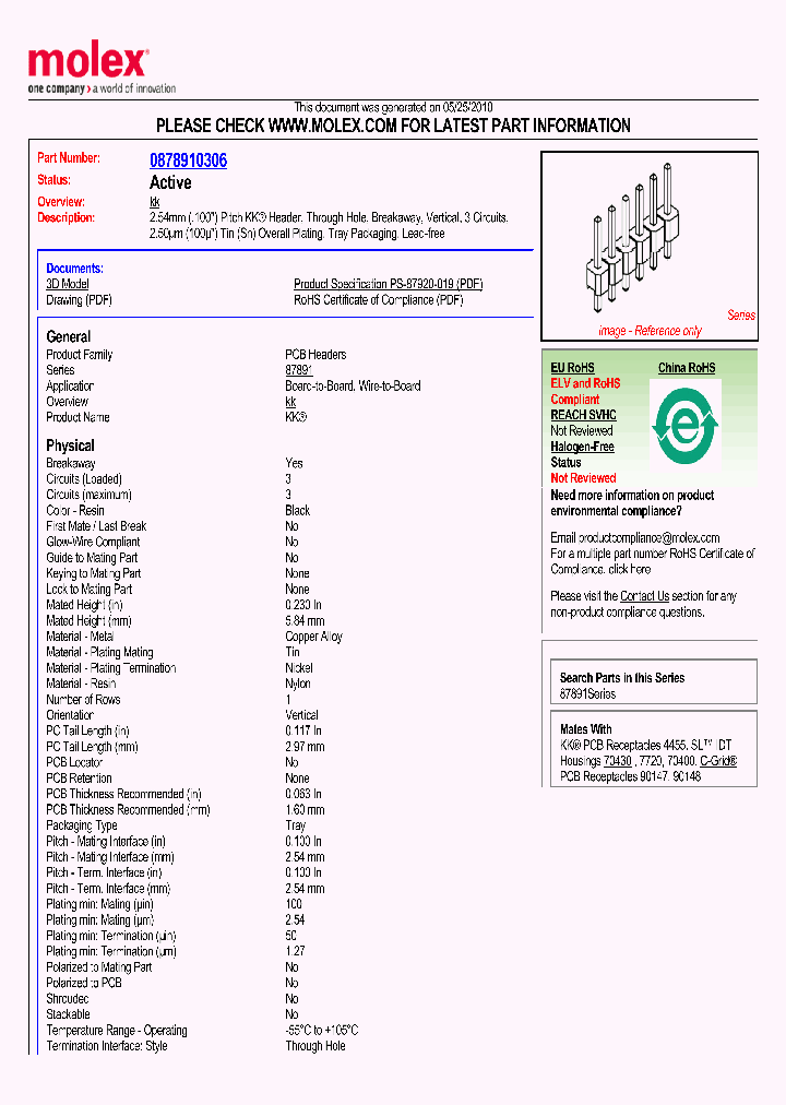 87891-0306_5067812.PDF Datasheet