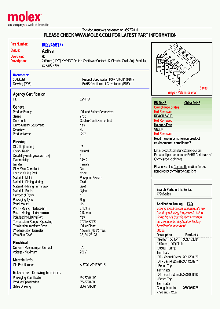 0022456177_7679.PDF Datasheet