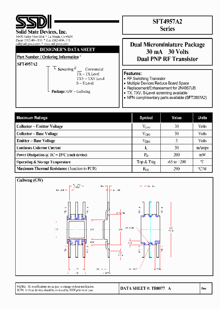 SFT4957A2GWS_15160.PDF Datasheet