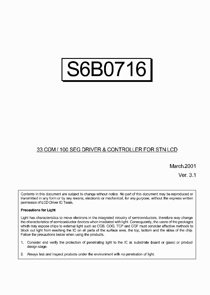 S6B0716X_32083.PDF Datasheet