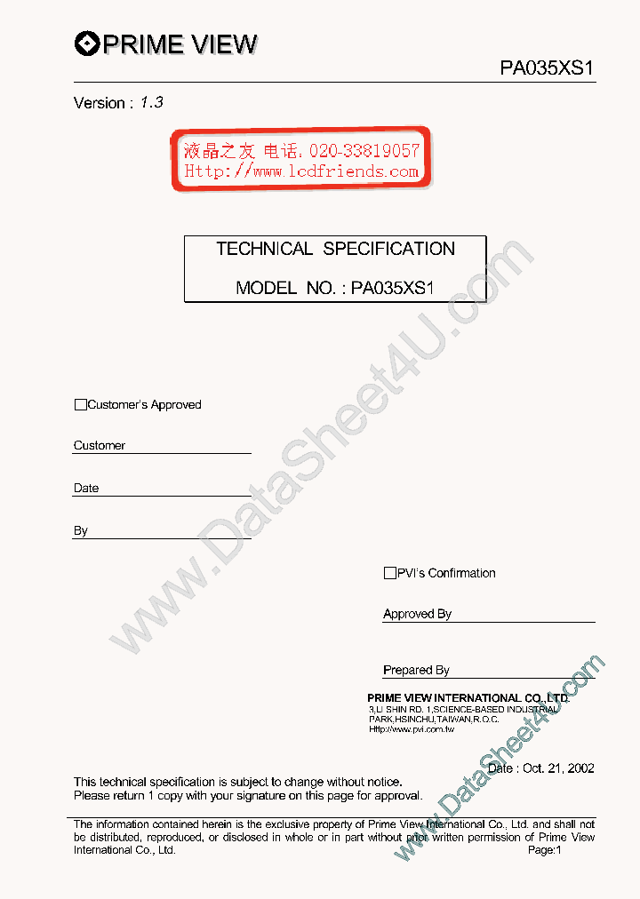 PA035XS8_37323.PDF Datasheet