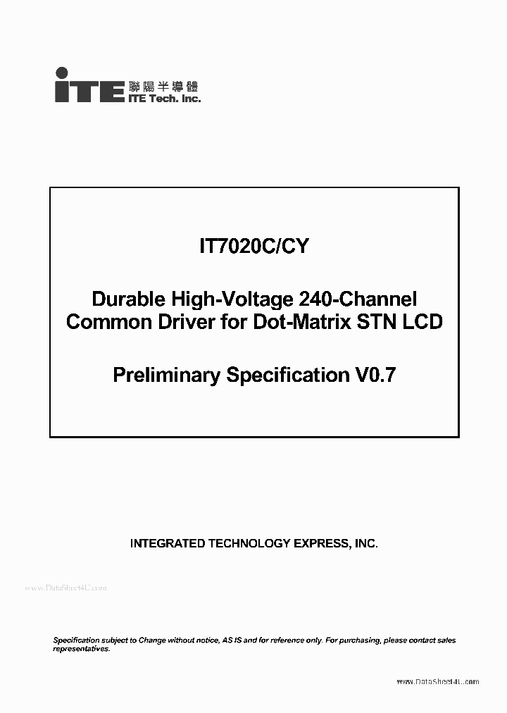 IT7020C_37963.PDF Datasheet