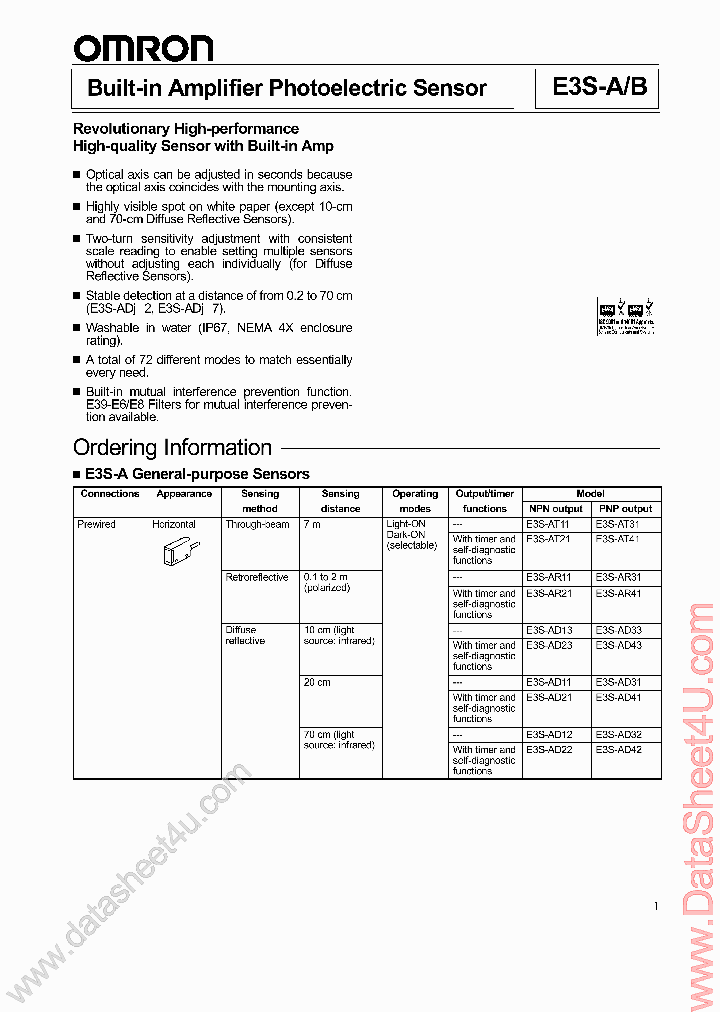 E3S-A_38461.PDF Datasheet