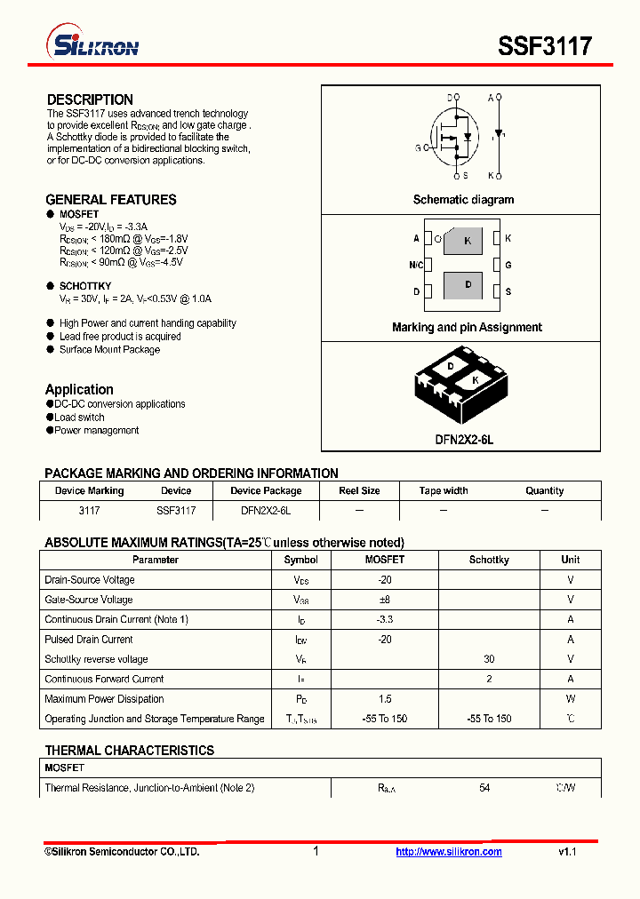 SSF3117_54941.PDF Datasheet