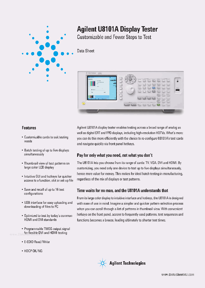 U8101A_38760.PDF Datasheet