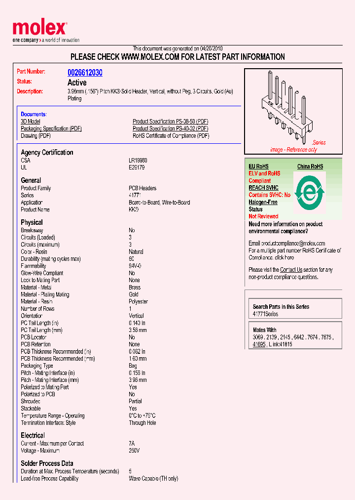 0026612030_55640.PDF Datasheet