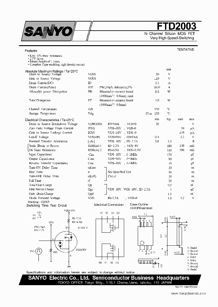 FTD2003_39030.PDF Datasheet