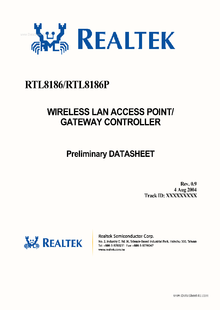 RTL8186_39973.PDF Datasheet