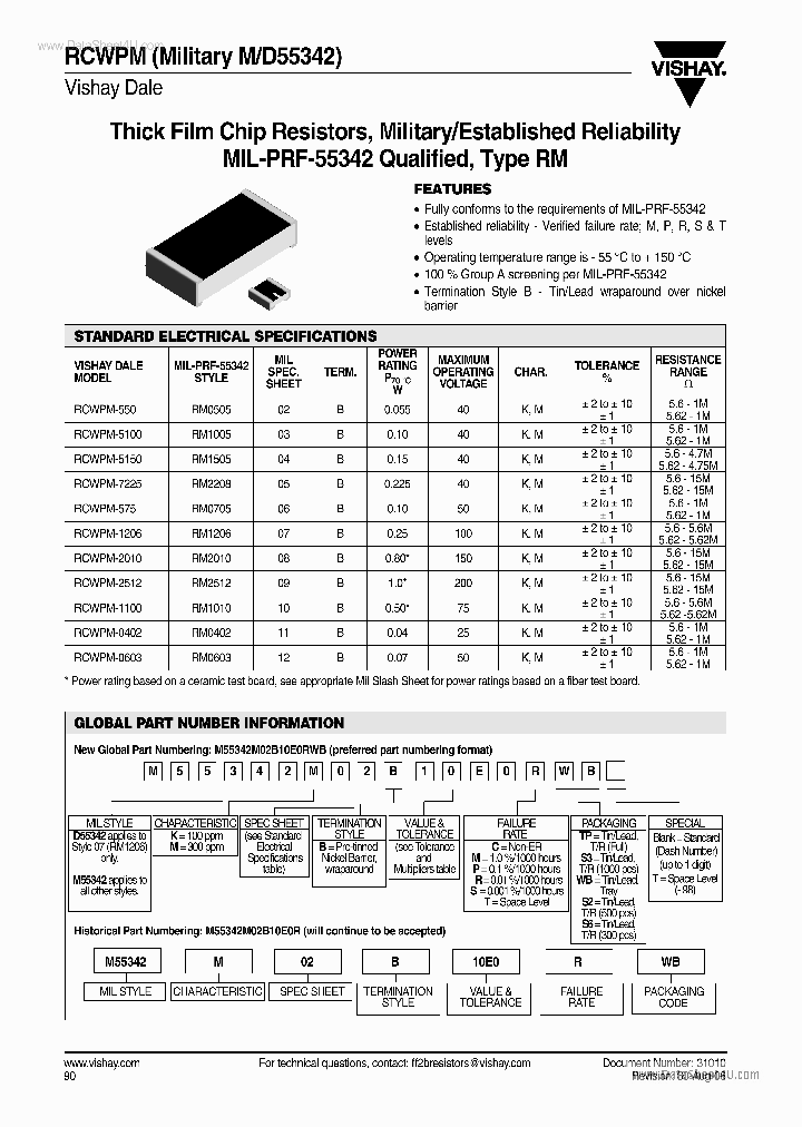 M55342M06B47K0RS6_40513.PDF Datasheet