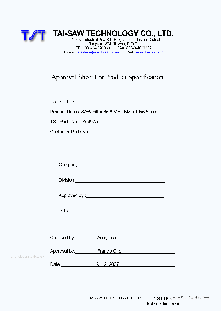 TB0497A_40920.PDF Datasheet