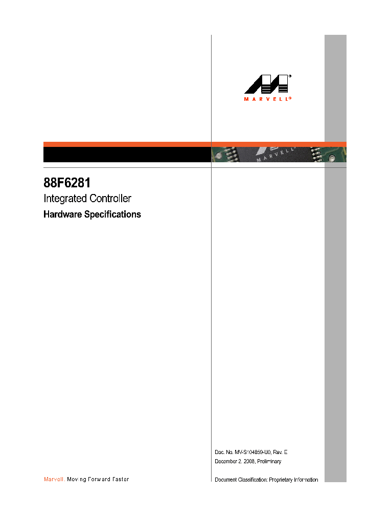 88F6281_65028.PDF Datasheet Download --- IC-ON-LINE