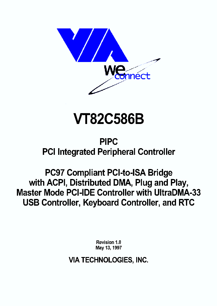 VT82C586B_68091.PDF Datasheet