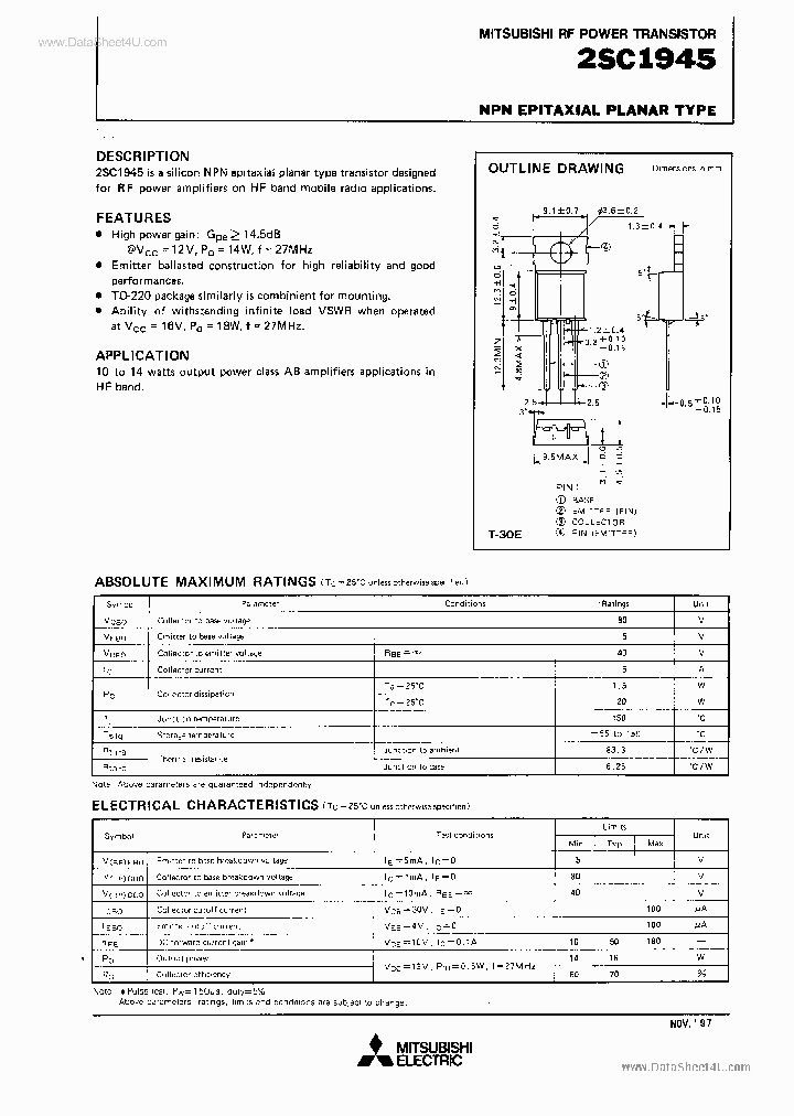 C1945_71068.PDF Datasheet