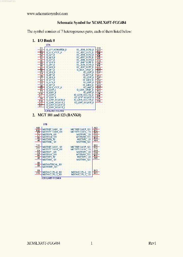 XC6SLX45T-FGG484_73249.PDF Datasheet