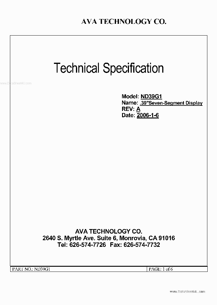 ND39G1_73392.PDF Datasheet