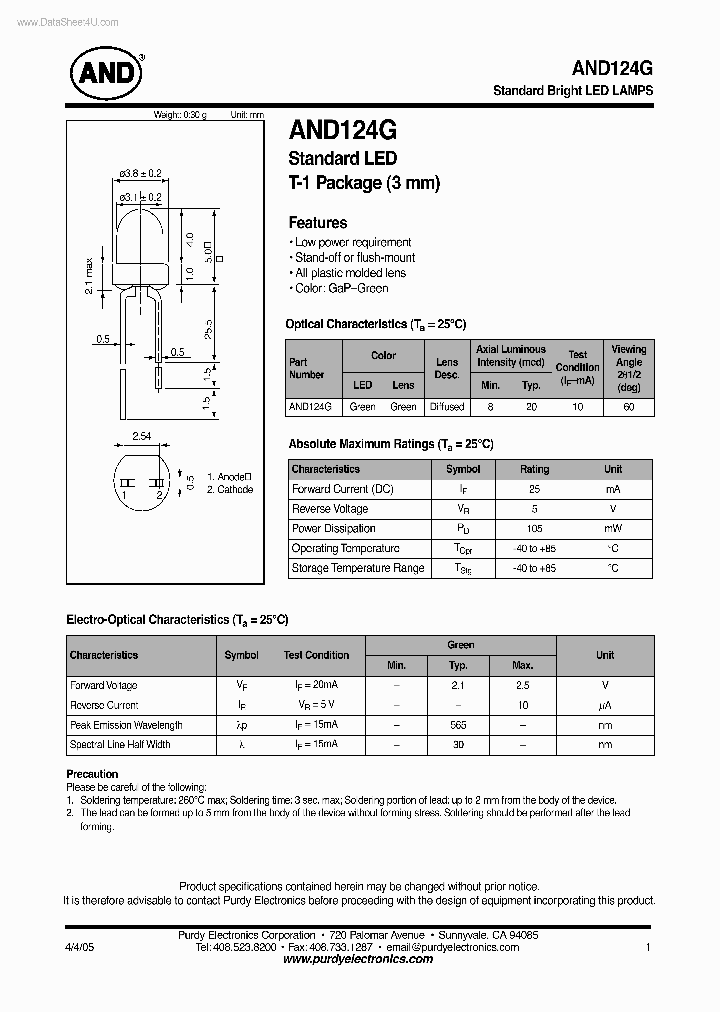 AND124G_73540.PDF Datasheet