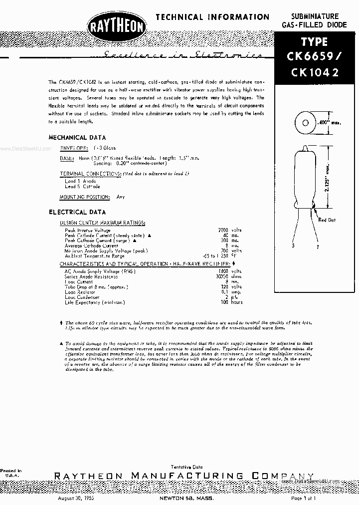 CK1042_43642.PDF Datasheet
