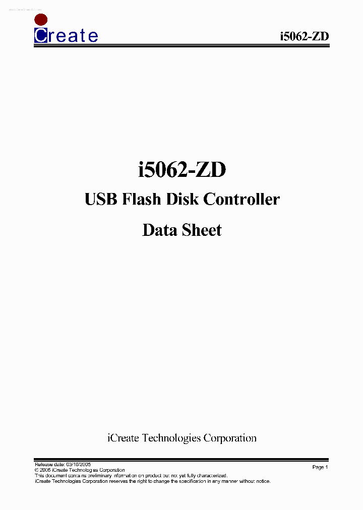 I5062-ZD_83018.PDF Datasheet
