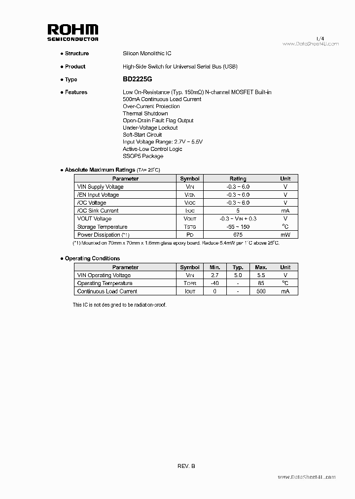 BD2225G_83078.PDF Datasheet