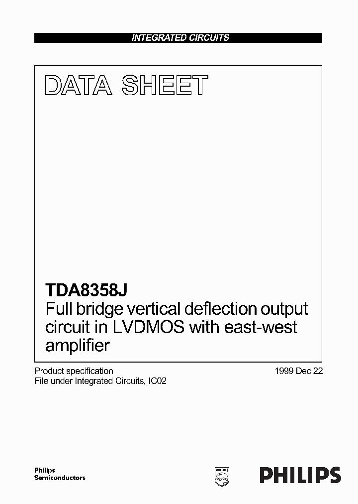 TDA8358_83508.PDF Datasheet