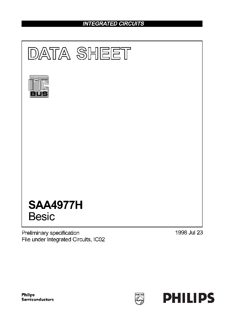 SAA4977H_95738.PDF Datasheet