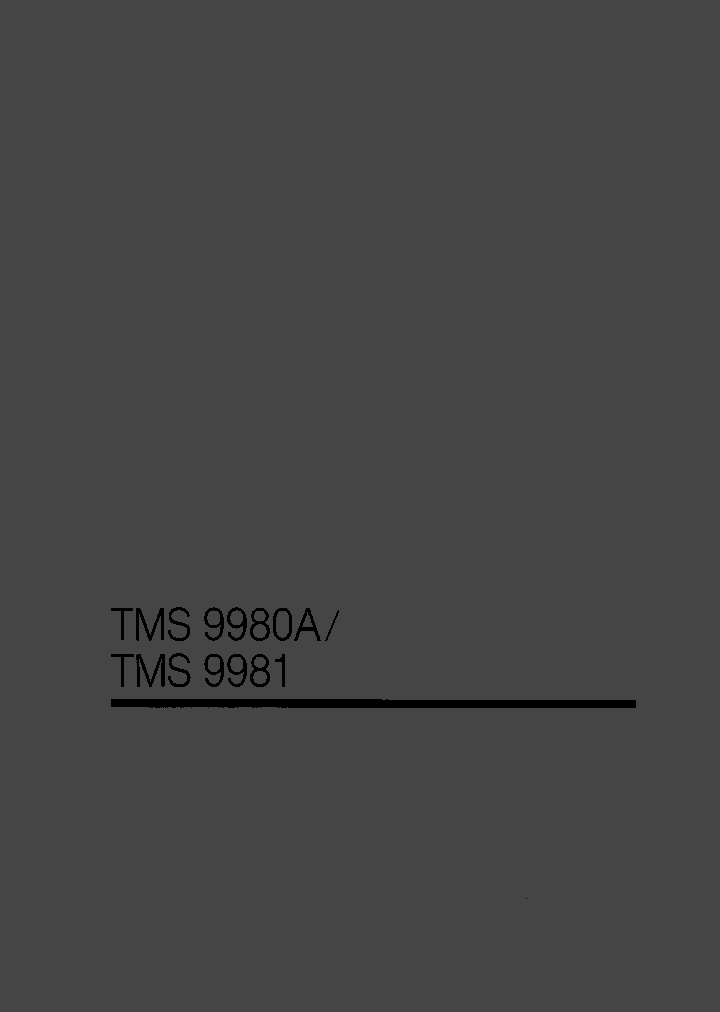 TMS9980_109099.PDF Datasheet