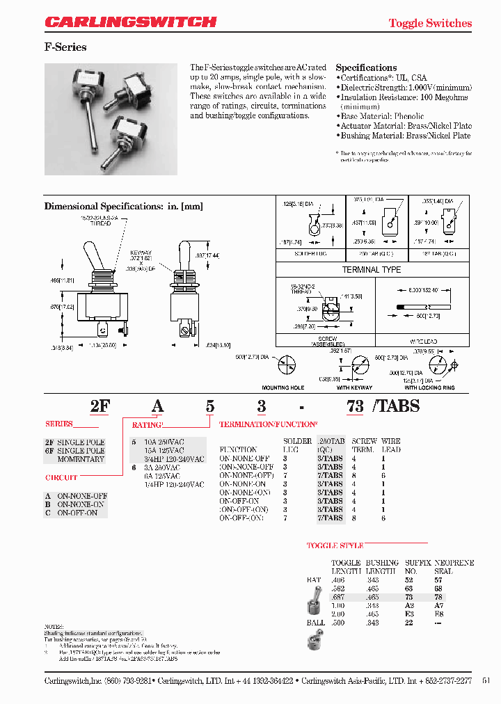 2FA53-73-TABS_100769.PDF Datasheet