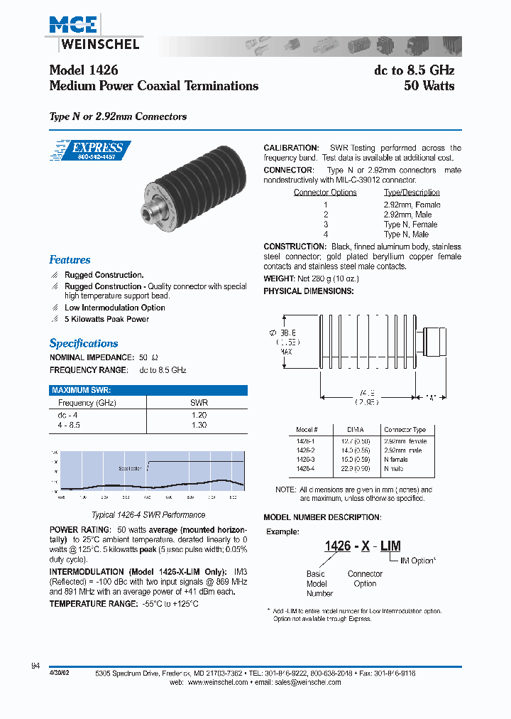 1426-1-IM_101294.PDF Datasheet