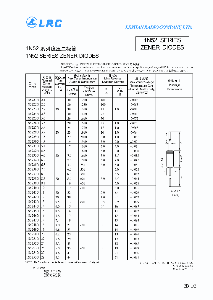 2B1N52_102463.PDF Datasheet