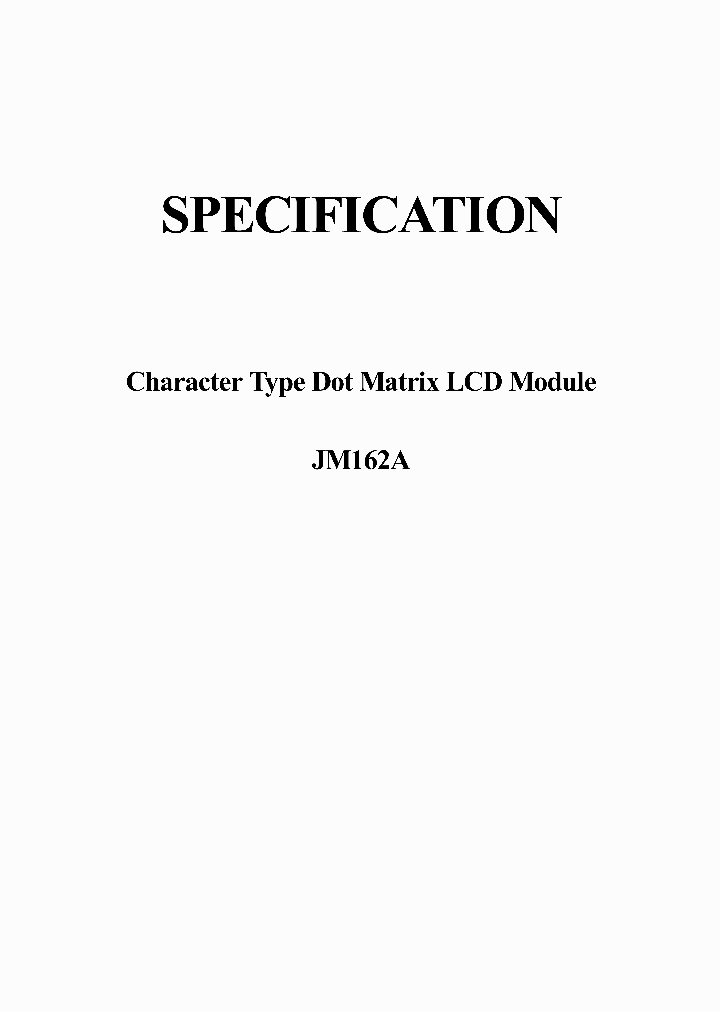 JM162A_110212.PDF Datasheet