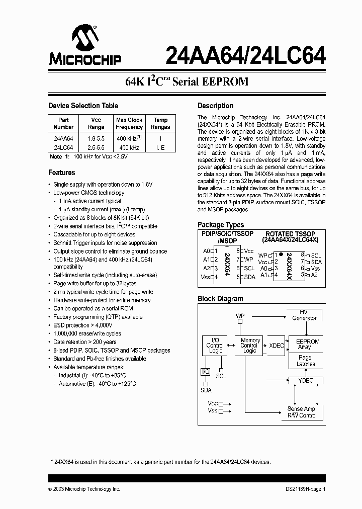 24AA64T-IMS_127565.PDF Datasheet