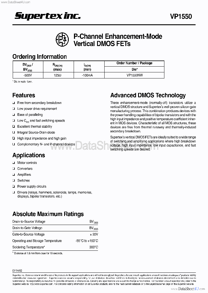 VP1550_132588.PDF Datasheet