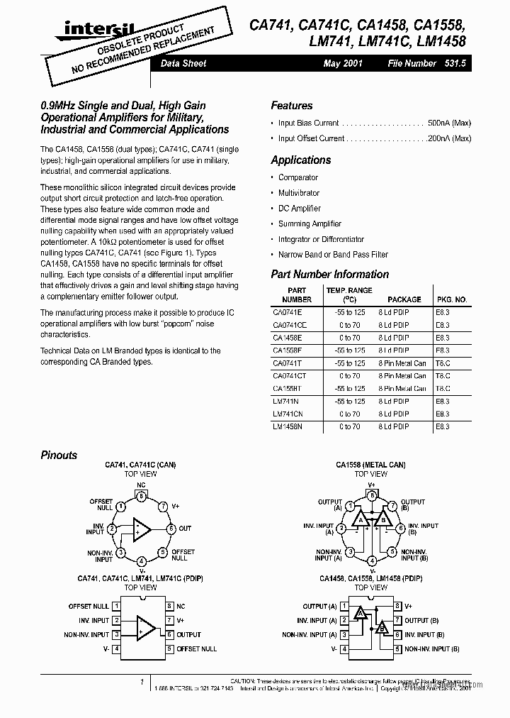 CA1458_136382.PDF Datasheet