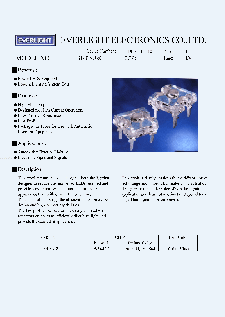 31-01SURC_137920.PDF Datasheet