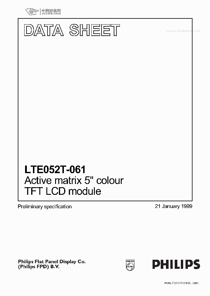 LTE052T-061_137815.PDF Datasheet