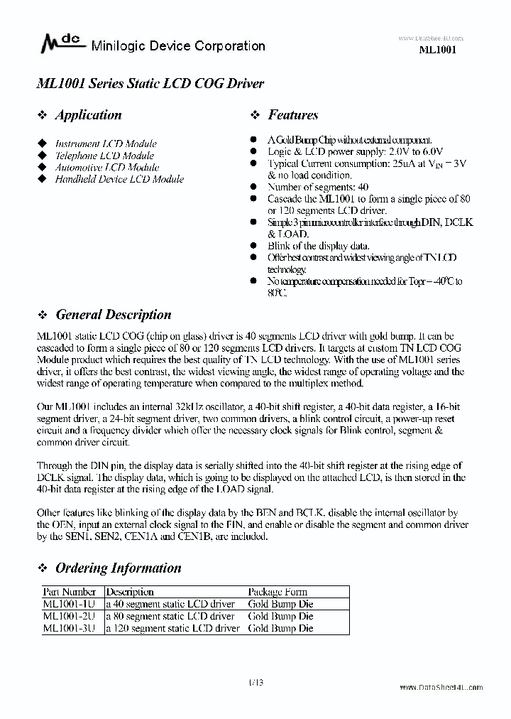 ML1001_138346.PDF Datasheet