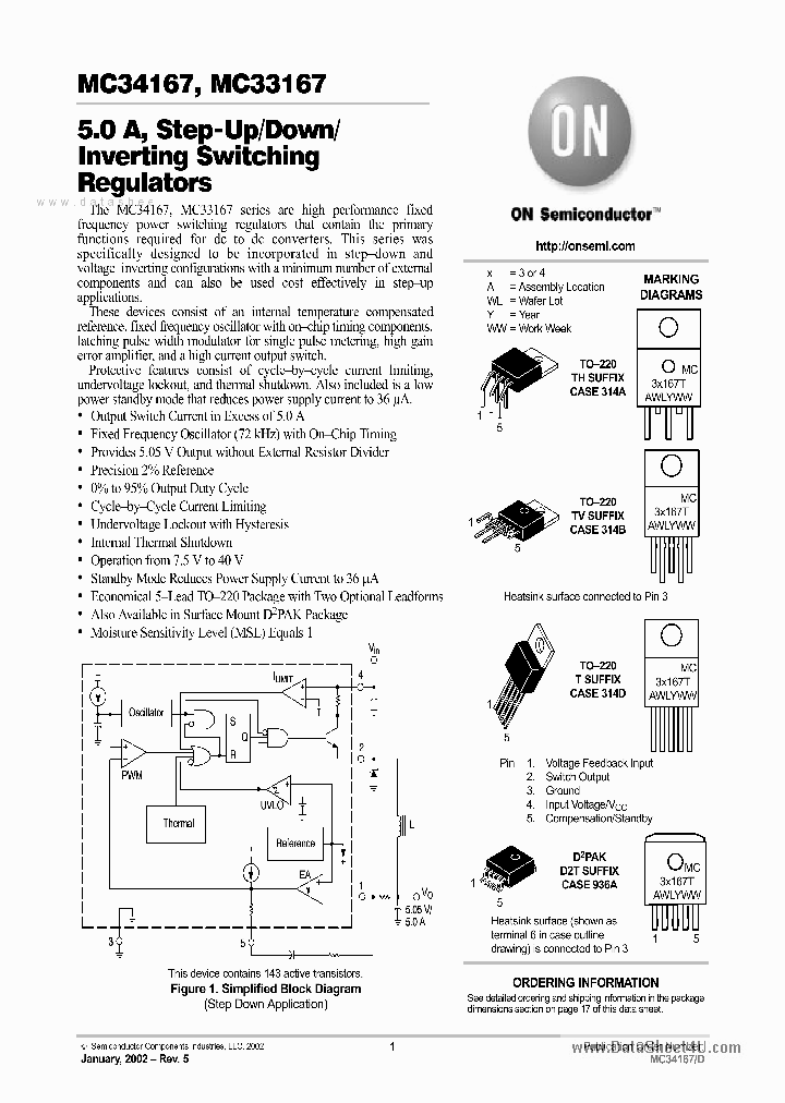 33167T_138733.PDF Datasheet Download --- IC-ON-LINE