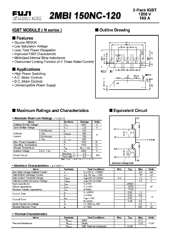 2MBI150NC-120_138829.PDF Datasheet