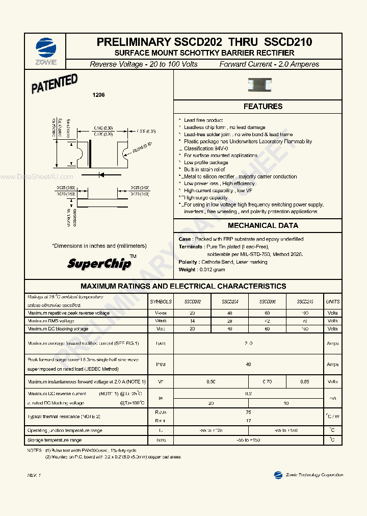 SSCD202_141399.PDF Datasheet