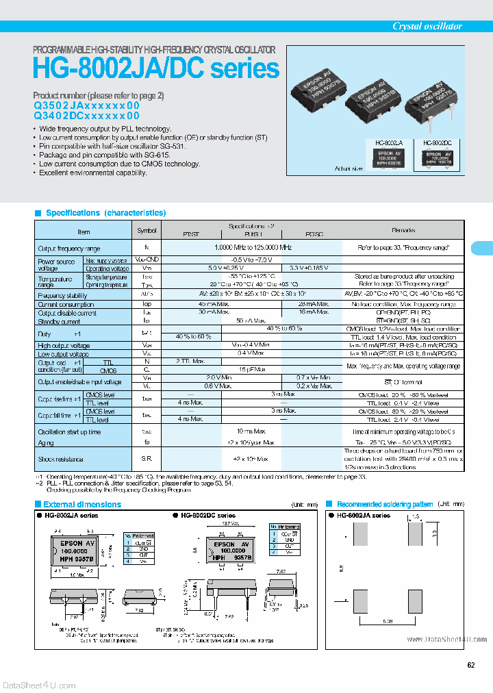 HG-8002_141794.PDF Datasheet Download --- IC-ON-LINE