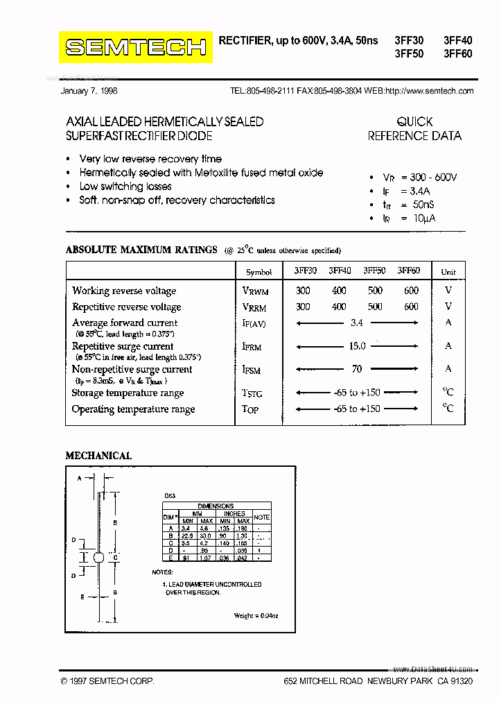 3FF30_142173.PDF Datasheet